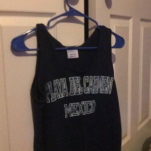Mens Mexico Vacation Tank Top Small